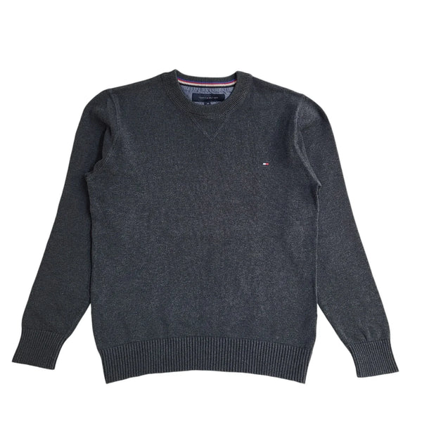 Tommy Hilfiger Vintage 90's Blue Round Neck Jumper UK Women's Size M