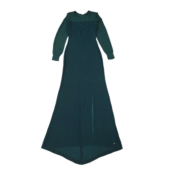 Tommy Hilfiger Vintage 90's Green Long Sleeve Dress UK Women's Size 8