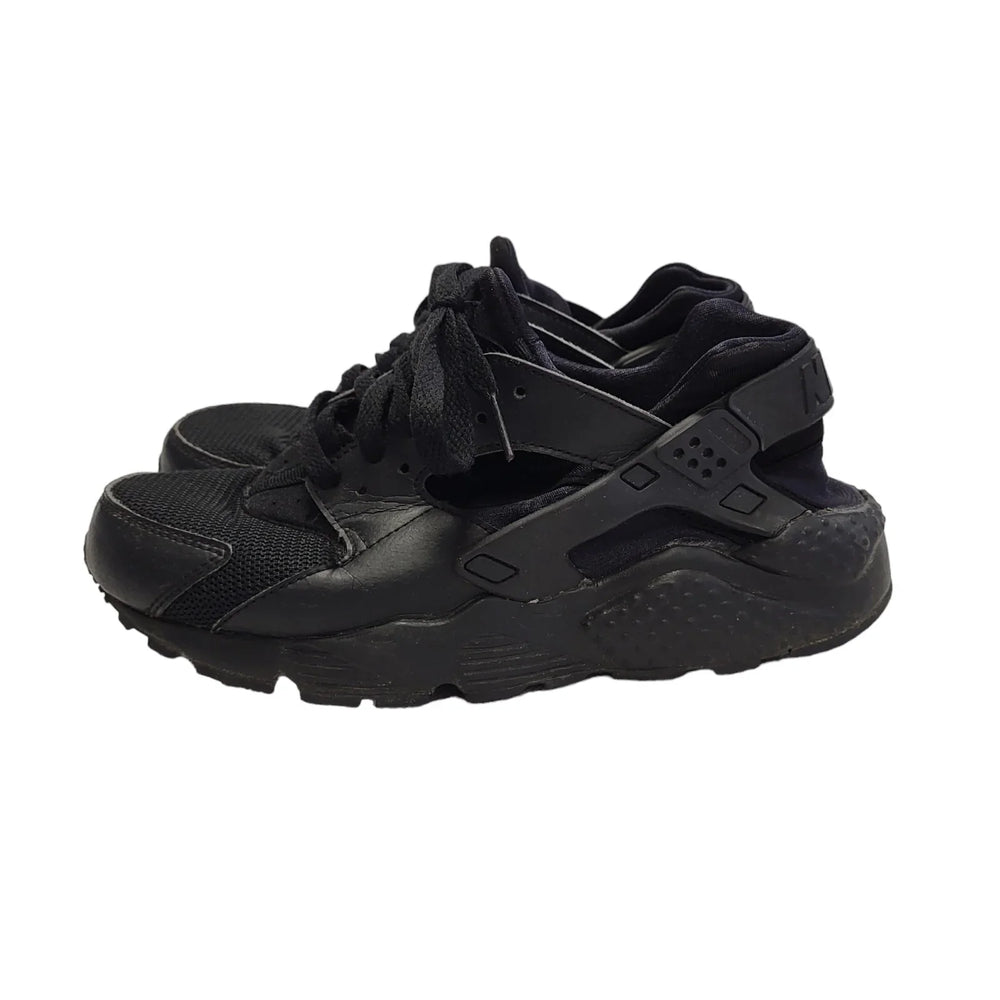 Nike Hurachi Black Lace-up Sports Casual Trainers Uk Boy's Size 6