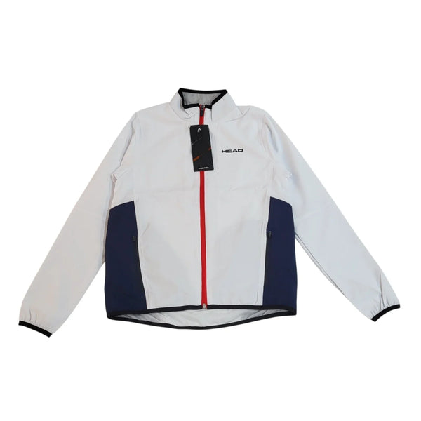 Head White Blue Track Jacket Sports Tennins Boy's / Girl's Age 12   152cm  M10