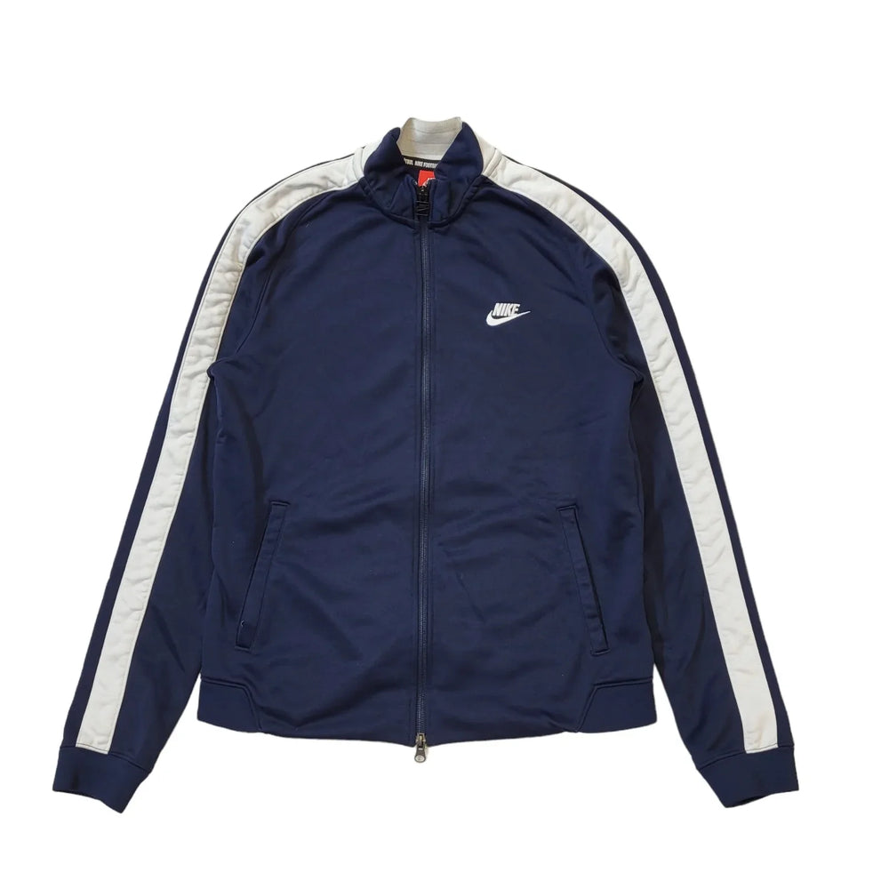 Nike Navy Long Sleeve Sport Tracksuit Top Jacket Men's Uk M H101