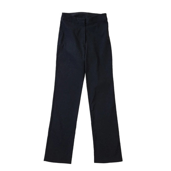 Clockhouse 90s Vintage Black Glittery Dress Trousers Women's Size 12 W30 L30