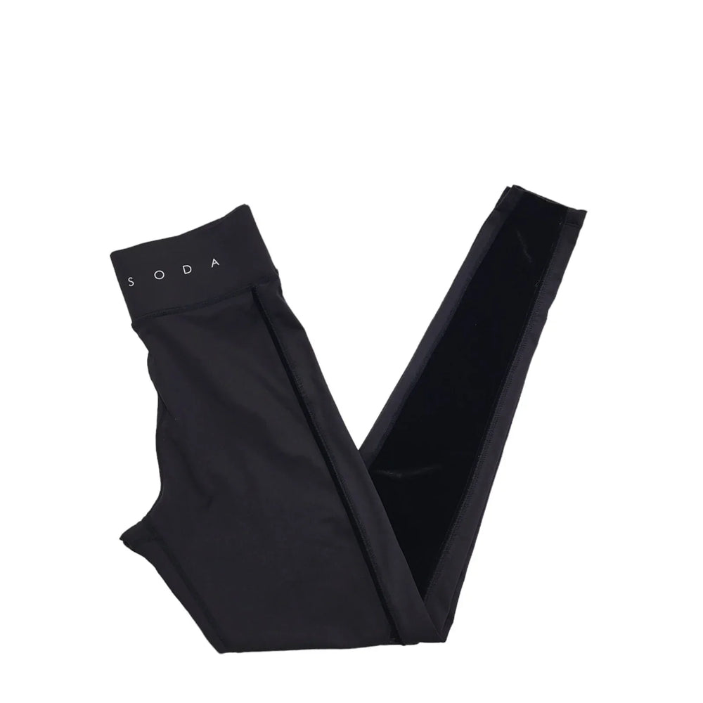 Pink Soda Black Skinny Leg Active Wear Trousers Uk Women's 6 W24 L26 DD268