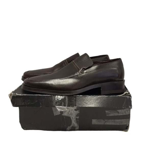 C-Z Brown Slip-On Casual Leather  Shoes Uk Men's Size 9