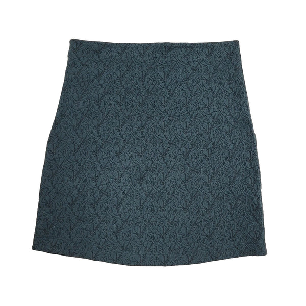 Noa Noa Blue Floral Elasticated Short Skirt Uk Women's Size Medium BB944