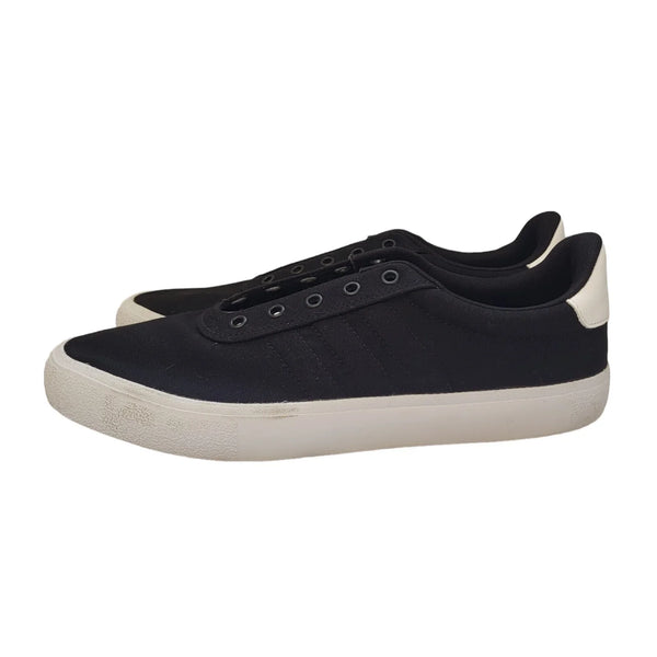 Adidas Black & White Lace-up Sports Casual Trainers Uk Men's Size 11