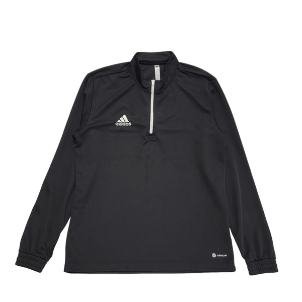 Adidas Black Sports 1/4 Zip Tracksuit Top UK Men's L DD636
