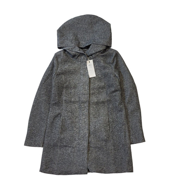 Only Grey Onlsedona Hooded Light Coat UK Women's Large Bnwt G687