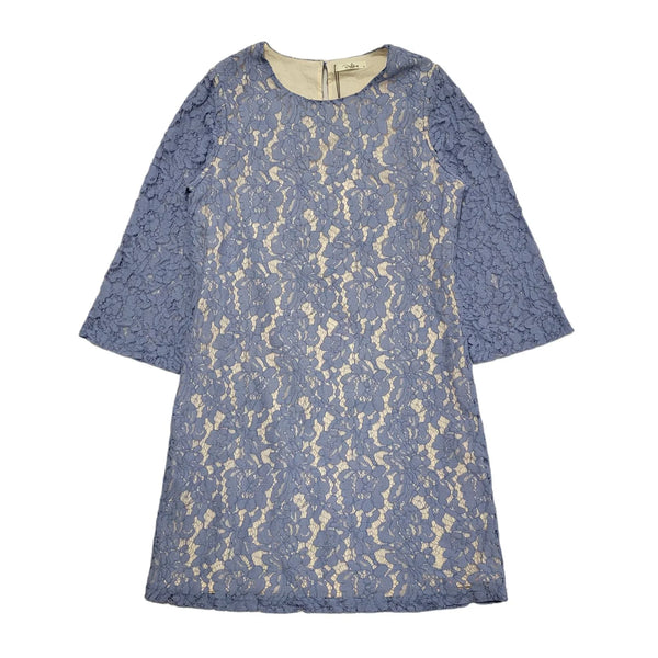 Darling Blue Short Sleeve Ariana Tunic Dress Uk Women's Size 10 Bnwt CC152
