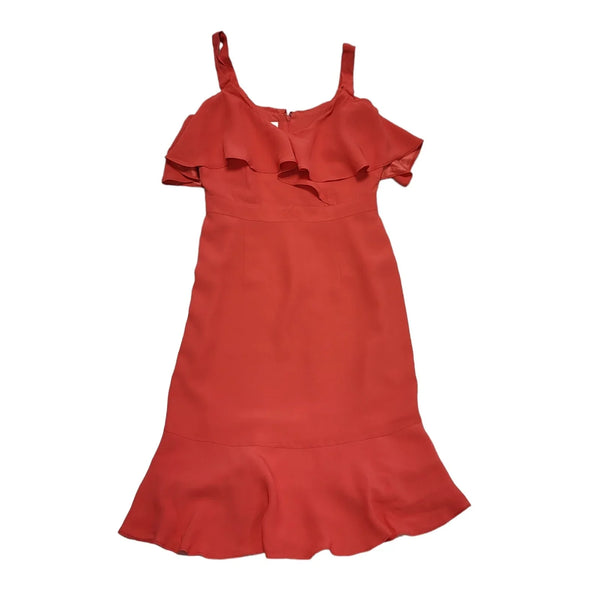Monsoon Coral Zipped Sleeveless Dress UK Women's 14 Bnwt DD438