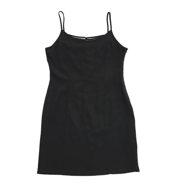 Principles Vintage 90s Black Sleeveless Dress Uk Women's Size 16 W34