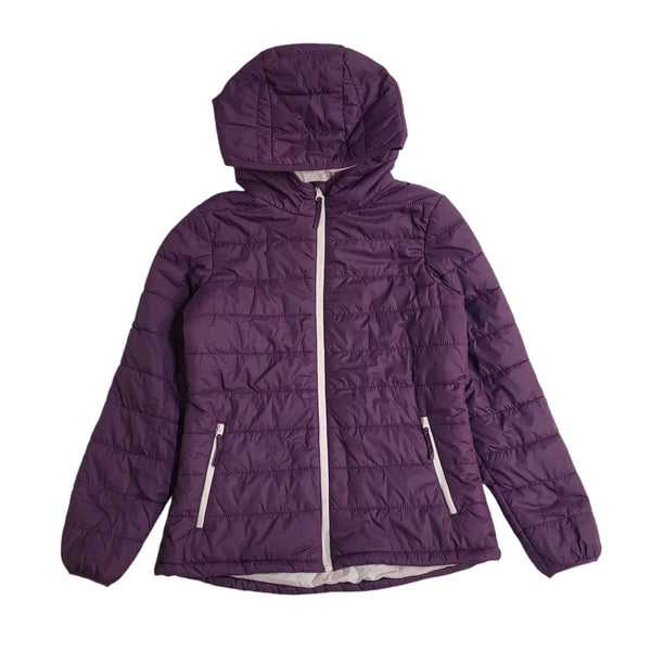 Peter Storm Vintage Purple Y2k Zipped Hooded Jacket Uk Women's Size 10