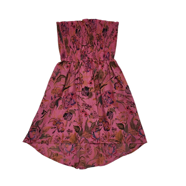 Band Of Gypsies Y2k Pink Sleeveless Strap Dress Uk Women's Size 10