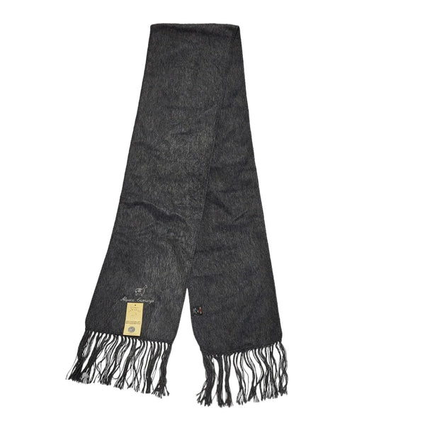 Alpaca Camargo BNWT Grey Tassle Scarf Womens 68'' X 9'' BB31
