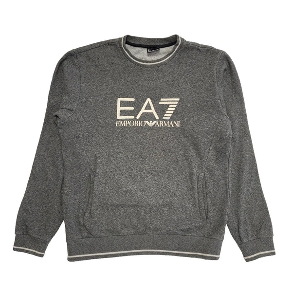 Emporio Armani Grey Long Sleeve Casual Sports Sweatshirt UK Men's Medium K256