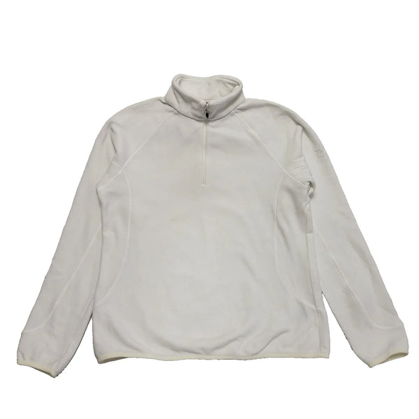 Berghaus White 1/4 Zip Fleece Sweatshirt UK Women's XL K755