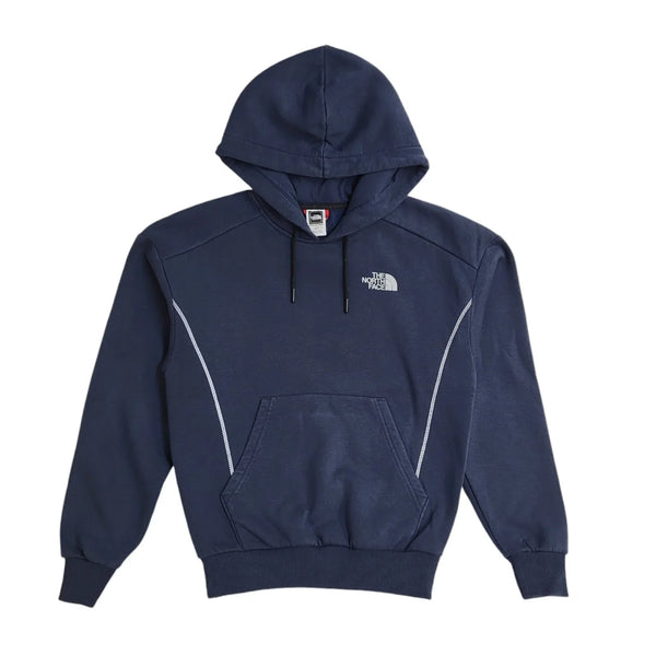 The North Face 90's Blue Drawstring Sports Hoodie UK Women's Size XS