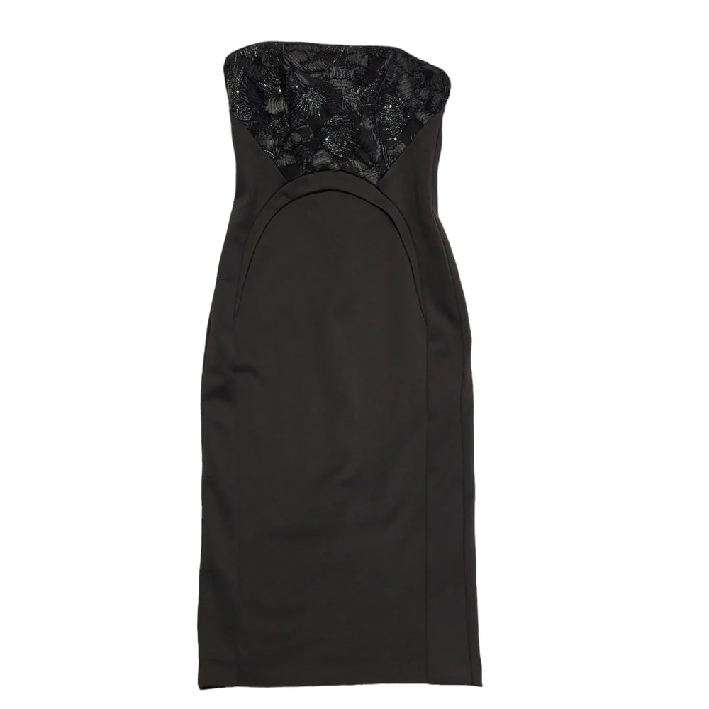 Coast Maria Black Cocktail Bustier Bodycon Formal Dress Size BNWT UK M 10 CC424