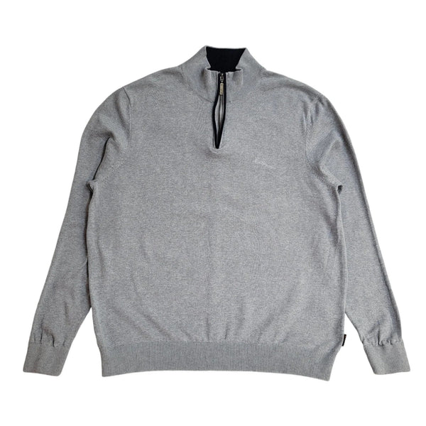 Ben Sherman Grey High Neck Long Sleeve Jumper Uk Men's Size XL EE379