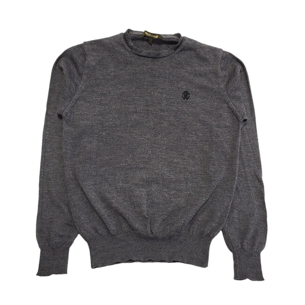 Roberto Cavalli Grey Round Neck Jumper Women's Size Small