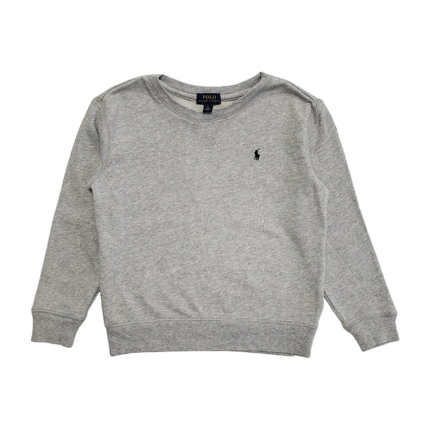 Polo Ralph Lauren Grey Crew Neck Sweatshirt Uk Kids Age 6 Years