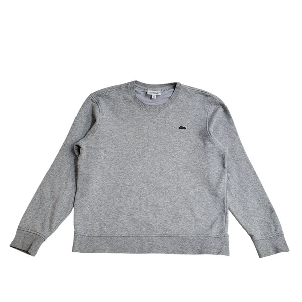 Lacoste Sport Y2K Vintage Grey Sweatshirt Men's Size M