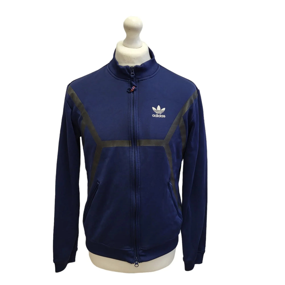 Adidas Navy Blue Sports 2 Piece Tracksuit Set Uk Men's Size L W34 L29 L490
