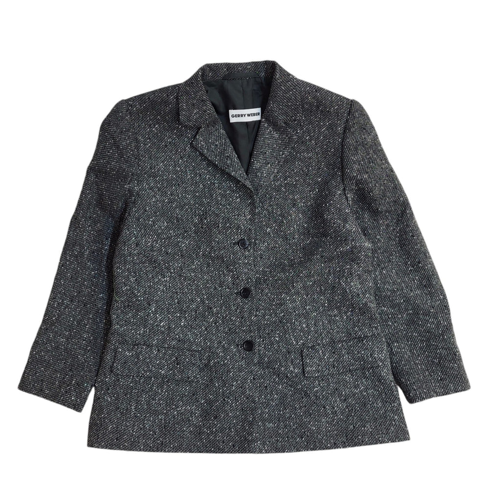 Gerry Weber Grey Button Sparkly Dress Jacket UK Women's Size 16 EE956