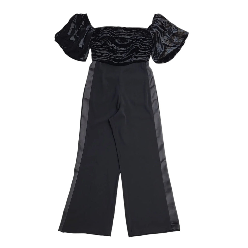Reiss Black Formal Evening Jumpsuit Uk Women's Size 10 Bnwt W28 L28 EE702