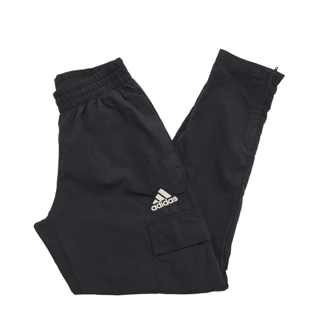 Adidas Black Tracksuit Bottoms/Joggers Womens UK Size XS W24 L28 DD705