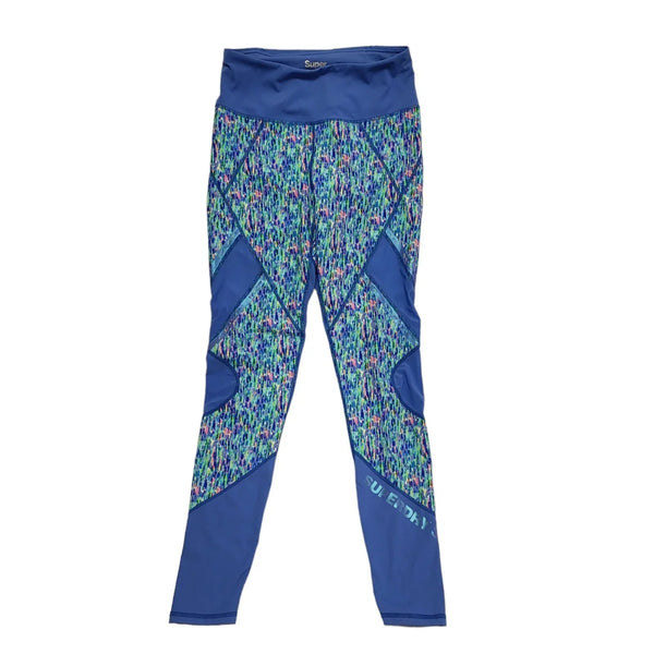Superdry Blue Skinny Tracksuit Bottoms Uk Women's 10 W28 L27 BB138