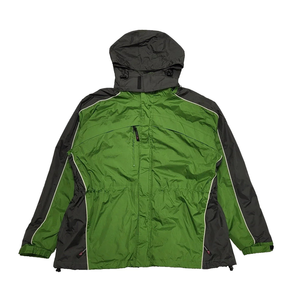 Snowdonia Green 2-IN-1 (Detachable Fleece) Mountain Jacket UK Men's 2XL K872
