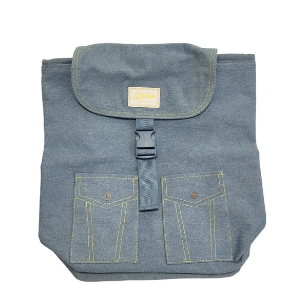 Jean Paul Gaultier Light Blue Denim Look Back 14" x 15"