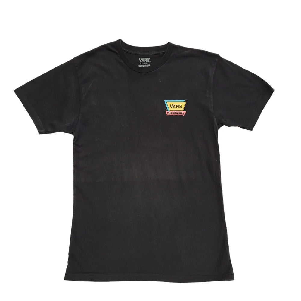 Vans Vintage Y2k Black Classic Fit T-Shirt Uk Men's Size M