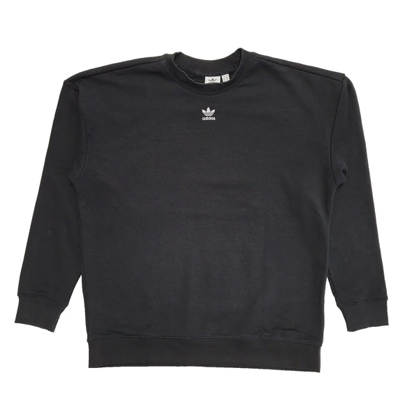 Adidas Black Long Sleeve Casual Sports Sweatshirt Uk Women's Size XL L91