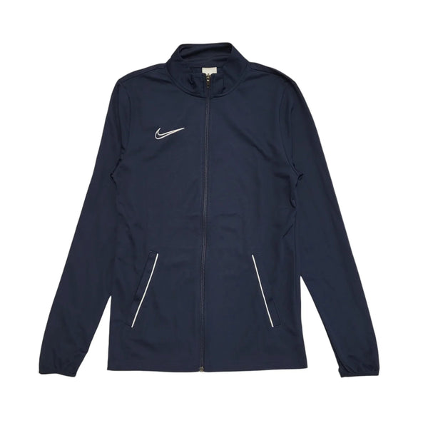 Nike Dri-Fit Navy Blue High Neck Tracksuit Top/Jacket Uk Men's S DD315