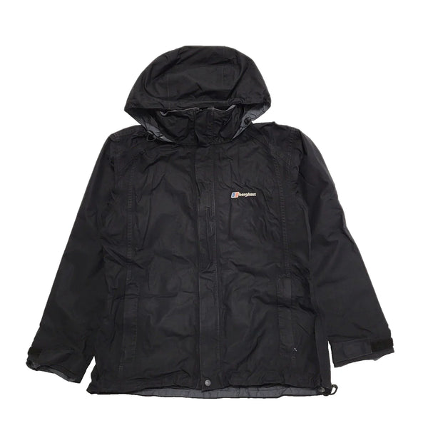 Berghaus AQ2 Black Lightweight Walking Hooded Jacket UK Women's Large K215