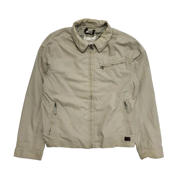 Timberland Long Sleeve Zip Up Collared Waterproof Jacket Men's UK L H302