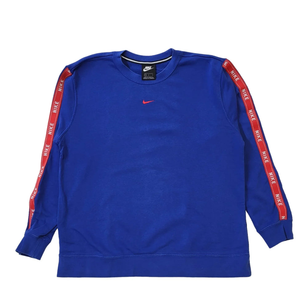 Nike Blue Long Sleeve Casual Sports Sweatshirt Men's  UK L H159