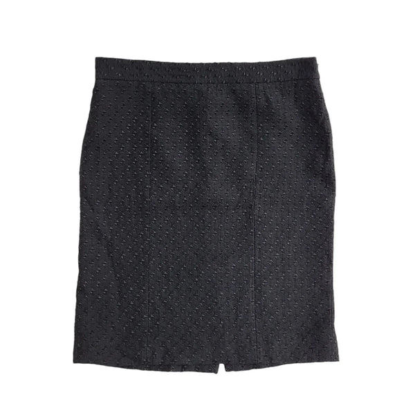 Moschino Black Zip Short Skirt Uk Women's Size 16 W34 EE997