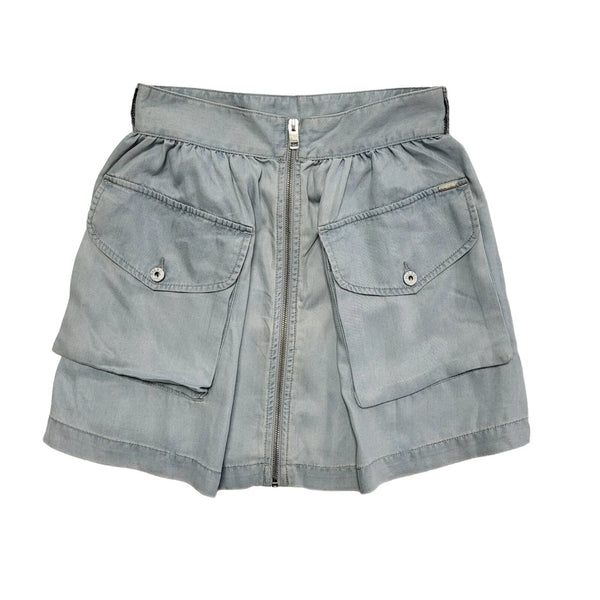Diesel Light Blue Denim Mini Skirt Uk Women's Size Small W26
