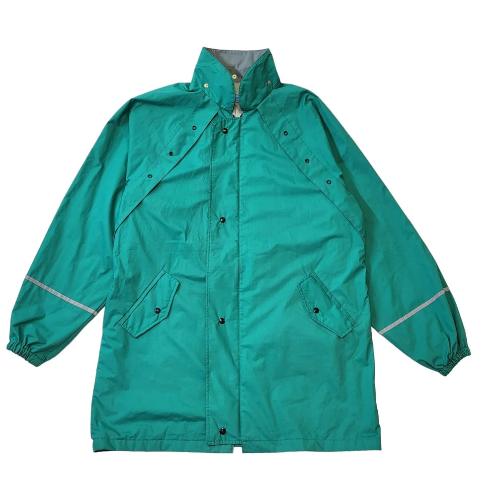 Karhu 80s Vintage Green Zip & Snap Jacket Men's Size XLarge