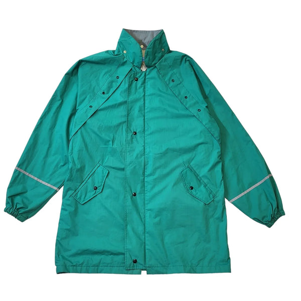 Karhu 80s Vintage Green Zip & Snap Jacket Men's Size XLarge