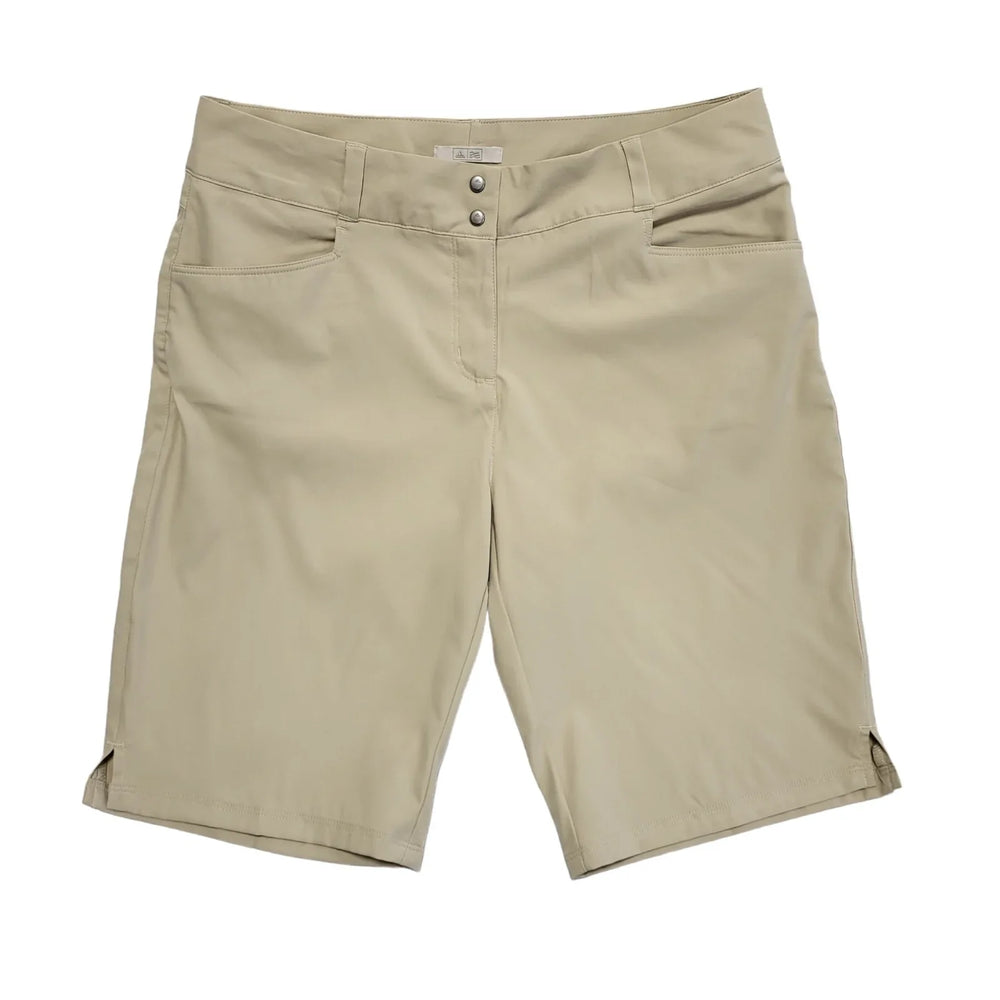 Adidas Beige Golf Shorts Womens UK Size 12 W30 (USA 8) DD704
