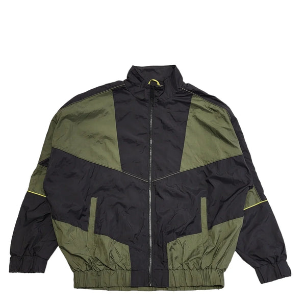 Superdry Green Black Zipped Jacket Uk Women's Size 12