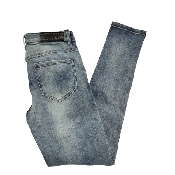 Maniere De Voir Blue Straight Leg Denim Jeans Uk Men's Size M W32 L34 DD923