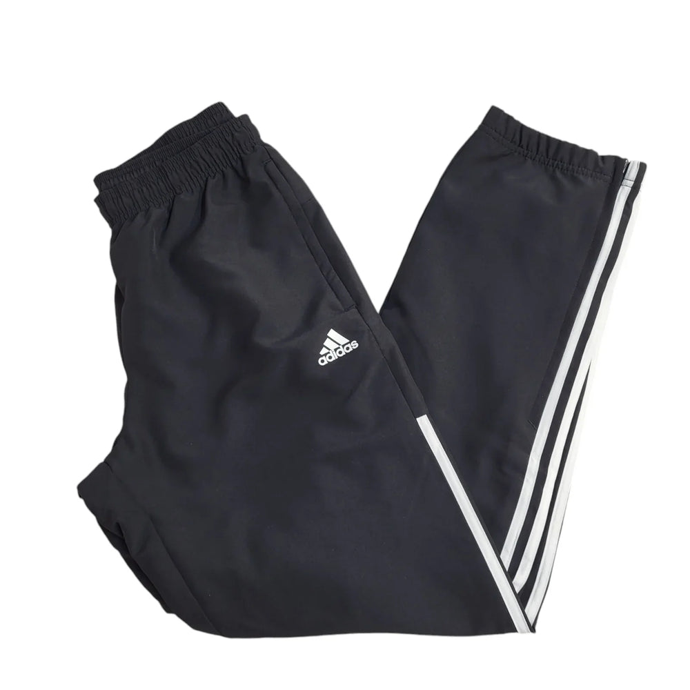 Adidas Black Tapered Leg Tracksuit Bottoms/Joggers Men's S W30 L30 FF119