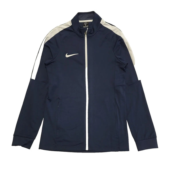 Nike Dri-Fit Navy Blue Long Sleeve Sports Tracksuit Top Uk Men's Small BB673