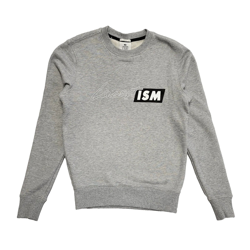 Lacoste Live Grey Crew Neck Sweatshirt Uk Men's Size XS L585