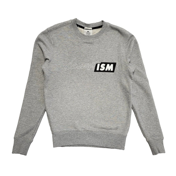 Lacoste Live Grey Crew Neck Sweatshirt Uk Men's Size XS L585